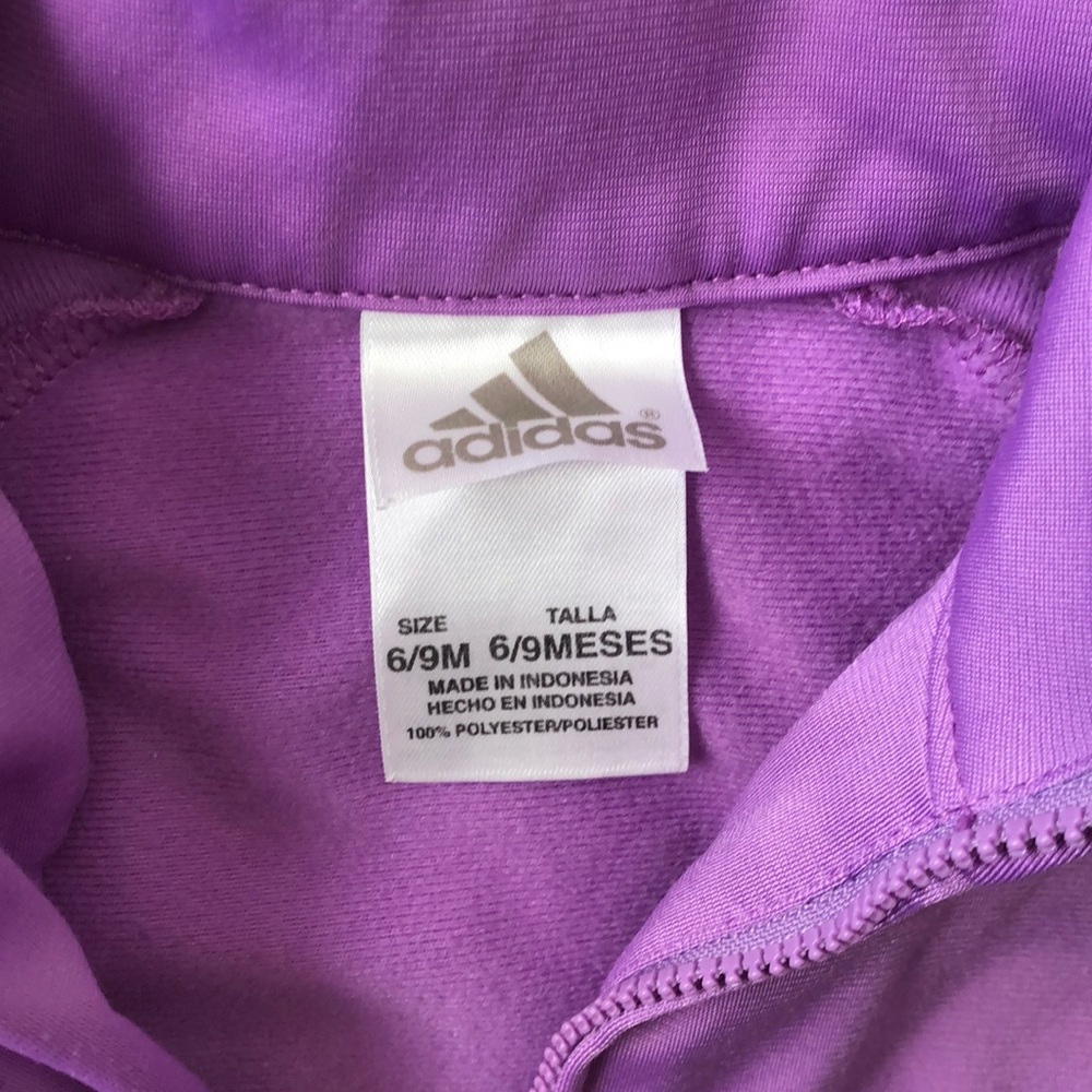 Adidas matching jumpsuit for baby girl - Picture 4 of 5